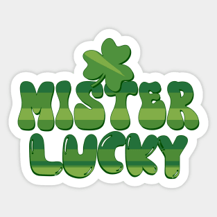 Mister lucky Sticker